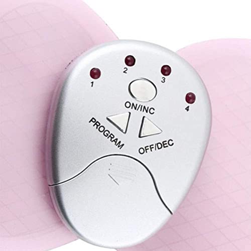 Concepta Muscle Massager Butterfly Design Body Electronic ABS Belly Arm Trainer Stimulator Therapy Massage Slimming Losing Weight 4 Led Lights Display,for Blood Circulation, Battery Powered (Multicolor) - Image 3