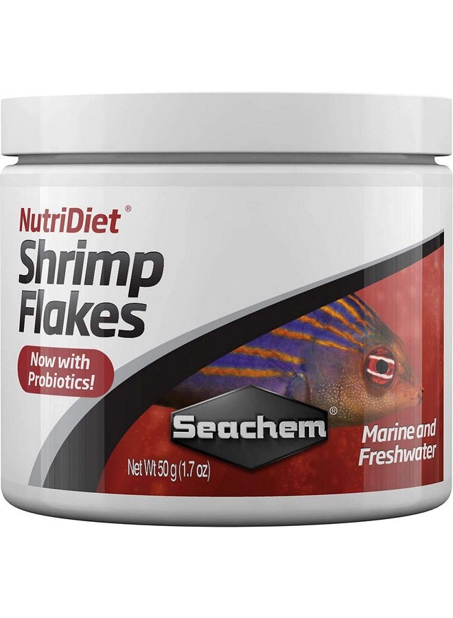 سي تشيم رقائق الجمبري من سيشيم نيوتري دايت - 15 جرام/0.5 أونصة مع البروبيوتيك - Image 1