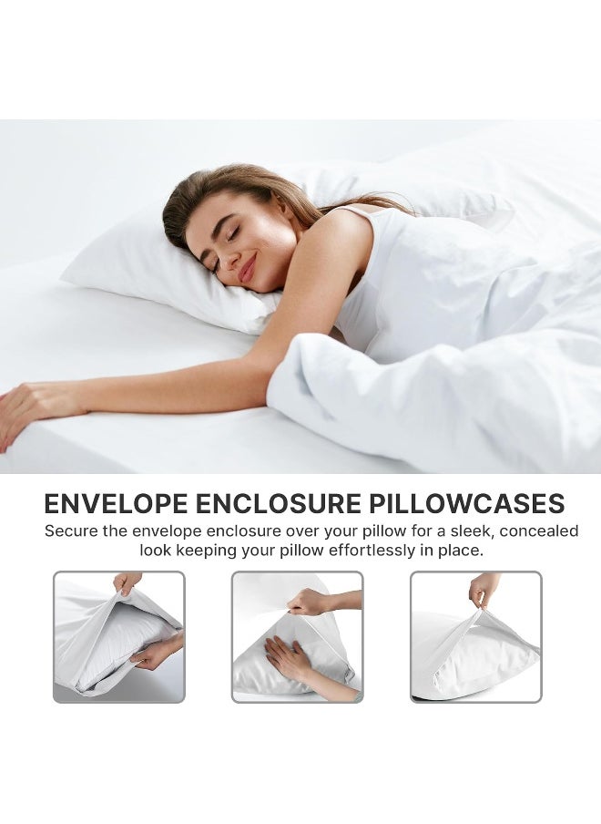 CGK Unlimited - CGK Unlimited King Size Pillow Cases Set of 2 - Image 1