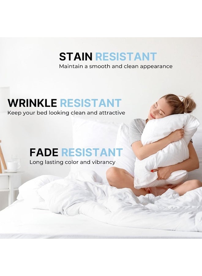 CGK Unlimited - CGK Unlimited King Size Pillow Cases Set of 2 - Image 1