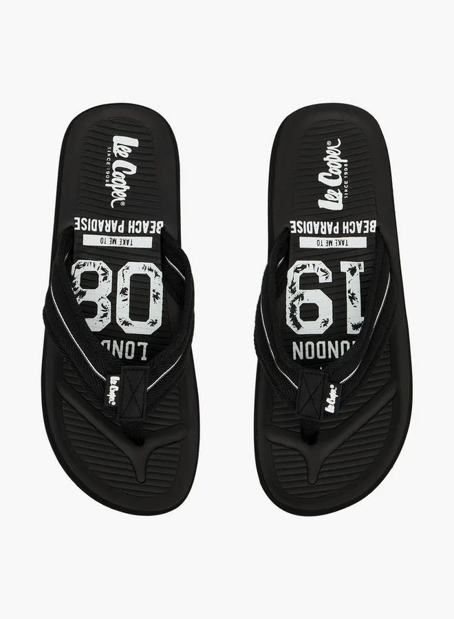 لي كوبر Men Printed Flip Flops