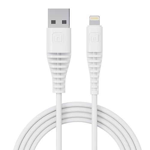 Dubstep Blaze Stellar 20W USB-A To Type-L Data Fast Charging Compatible & Data Sync Cable with Overheat Protection | 70k Insertion Tested (White) - Image 1