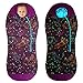AceCamp Glow in the Dark Mummy Sleeping Bag for Kids and Youth Temperature Rating 30F1C WaterResistant for Camping Hiking and Slumber Party Purple Kids - Image 3