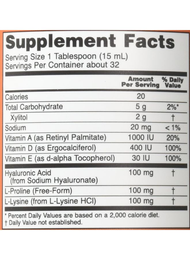 Now Foods Liquid Hyaluronic Acid - Image 3