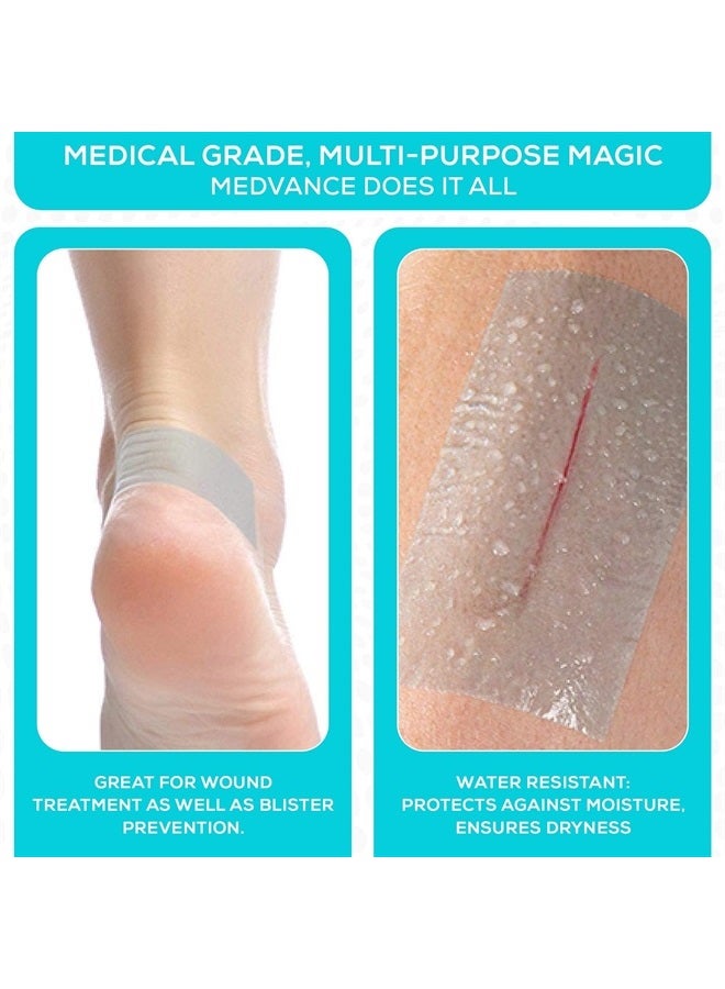 MedVance Soft Silicone Tape with Perforation for Easy Cut Size - 1 Width, 3 Pack, 5 Yards - Image 5