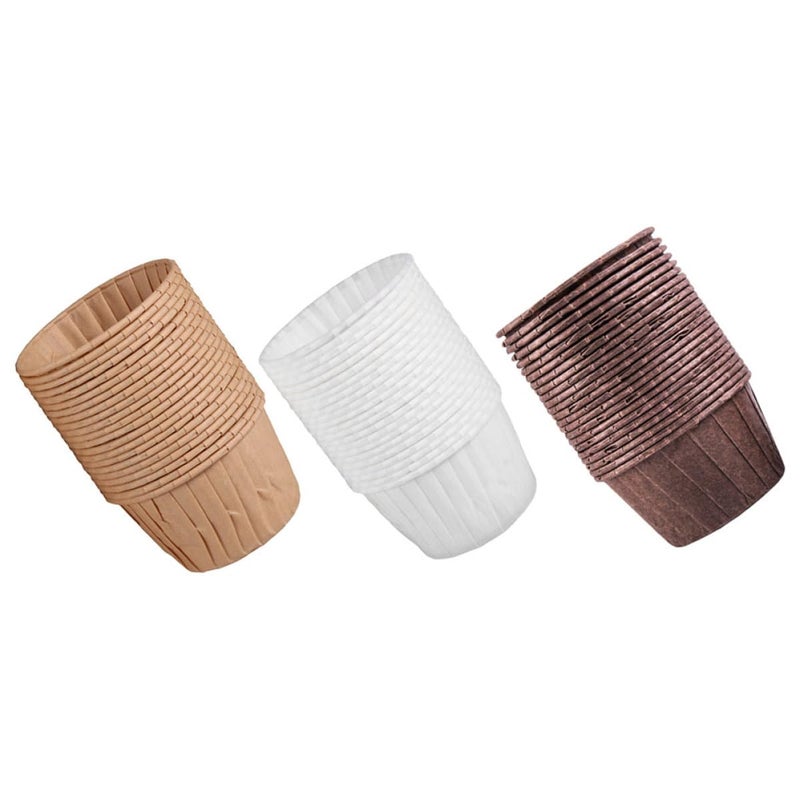 150 Pcs Assorted Color High Temperature Resistant Muffin Baking Cups For Birthday Wedding Party - Image 2