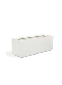 GRP Fiberglass Rectangular Long White Pot 120x30x30cm (LWH)) for Plants and Flower Modren Durable Pots For Indoor/Outdoor Planter - pzsku/ZAC7E29082C99FA17FAD4Z/45/_/1721571397/1fe28cc7-2490-4e7f-9c49-32403acee051