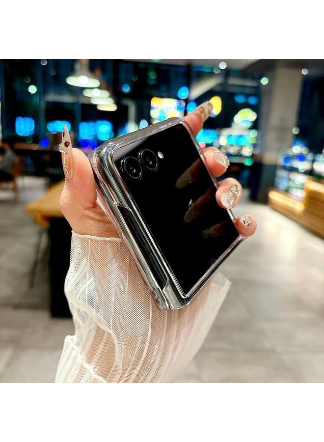 erorex Case For Motorola Razr 50 Pearlescent Shell Texture MagSafe Phone Case - Image 5