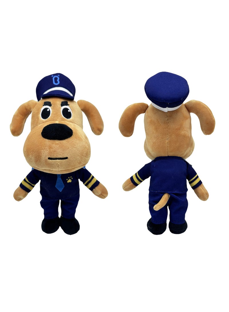 Sheriffs Labradors Plush Toys Cartoon Plushie Stuffed Dog Toy Gift For Birthday Children's Day New Year - Image 2