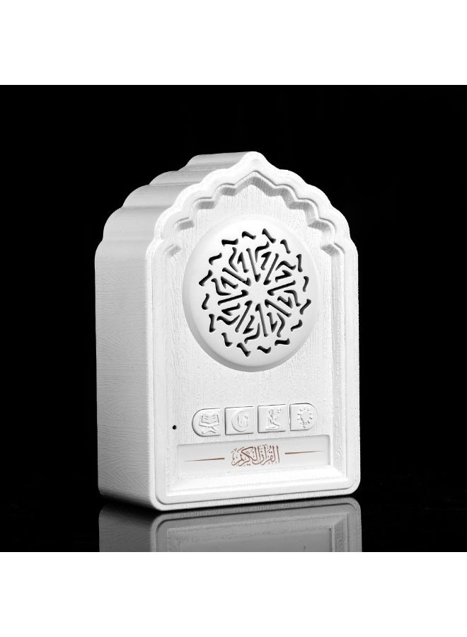 إيكوانتو مشغل القرآن الجداري Equantu QB812 – تلاوة كاملة، رقية شرعية، ذكر، ضوء ليلي، تشغيل مستمر 24 ساعة، صوت 5 واط - Image 1