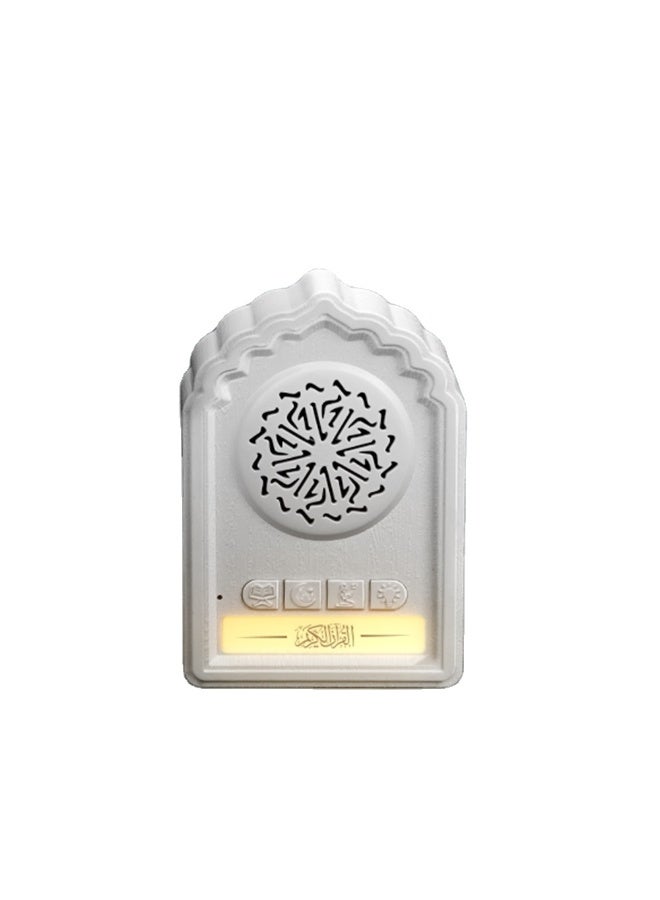 إيكوانتو مشغل القرآن الجداري Equantu QB812 – تلاوة كاملة، رقية شرعية، ذكر، ضوء ليلي، تشغيل مستمر 24 ساعة، صوت 5 واط - Image 2