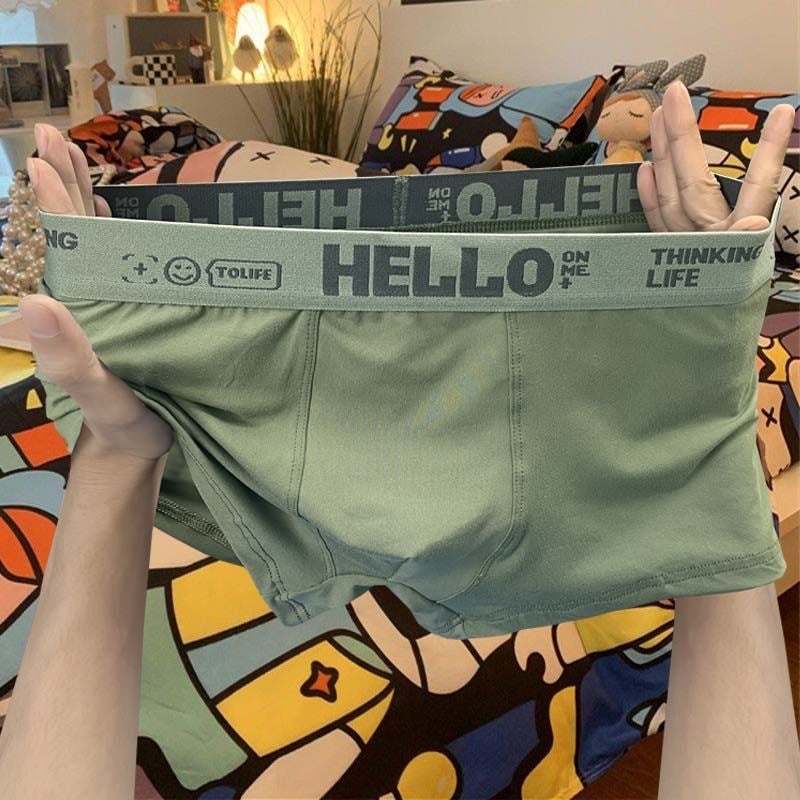 Generation Of Men'S Underwear Boxers Soft And Comfortable Men'S Underwear Breathable Trembles Fast Hand - Image 1