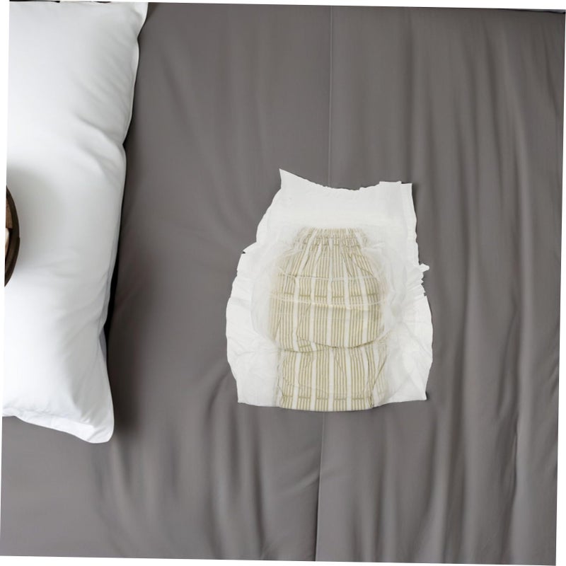 11 قطعة حفاضات للكبار يمكن التخلص منها سحب حماية من التسرب طوال الليل للجنسين - Image 5