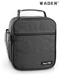 WAOKN High Quality Eco-friendly Material Insulated Lunch Bag Cooler Bag Compact 6L Lunch Bag for Men Women Office Kids School Adult Work Picnic Travel College Premium Lunch Bag  - Image 1