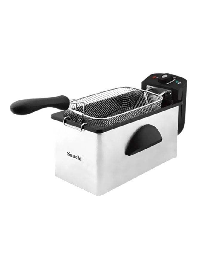 ساتشي قلاية عميقة 3 L 2000 W NL-DF-4751-ST أسود/ فضي - Image 1