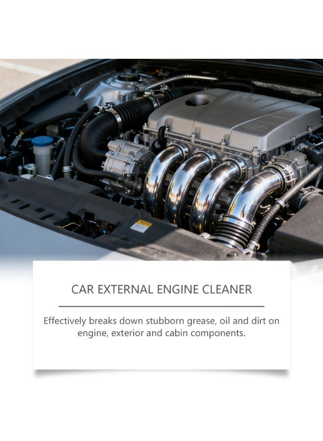 RAYHONG Car Exterior Engine Cleaner Convenient Oil Stain Maintenance Cleaner - Image 3