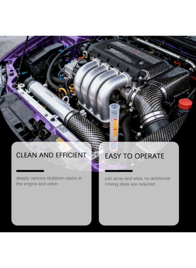 RAYHONG Car Exterior Engine Cleaner Convenient Oil Stain Maintenance Cleaner - Image 2