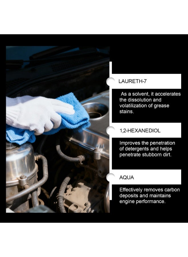 RAYHONG Car Exterior Engine Cleaner Convenient Oil Stain Maintenance Cleaner - Image 4