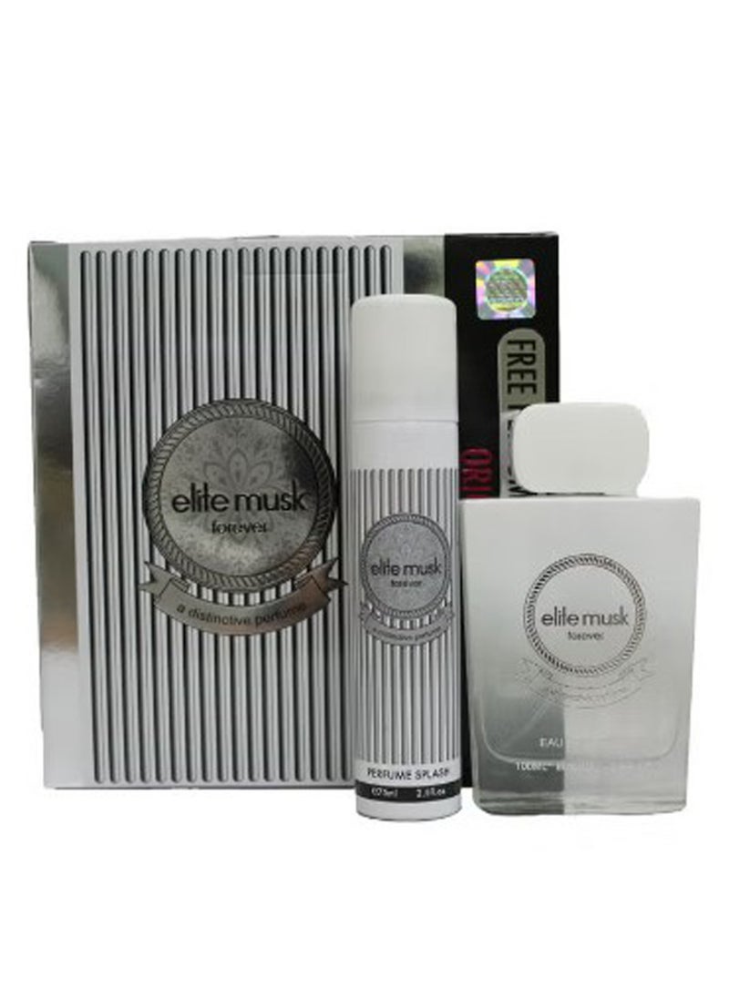 فاان ماء عطر إيلت مسك فوريفر + عطر سبلاش 100ملليلتر  - Image 1
