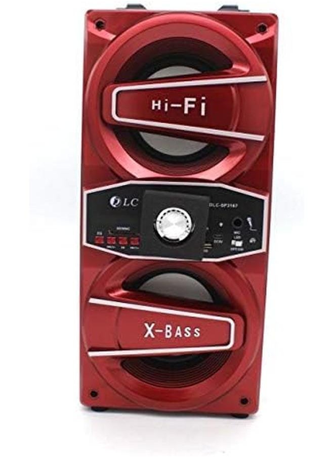 DLC - Portable Bluetooth Wireless Speaker Fm Radio Sd Usb Mp3 Player - Image 1