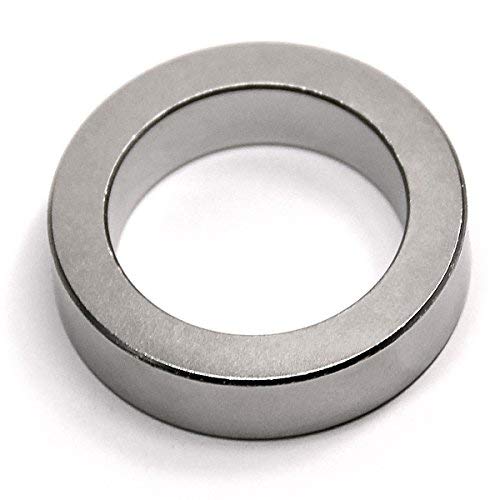 CMS Magnetics® Super Strong Neodymium Magnets Ring N45 1-1/2"OD x 1.065" ID x 3/8" - Rare Earth Ring Magnet - Science Projects School and Magnetism Education - Image 3