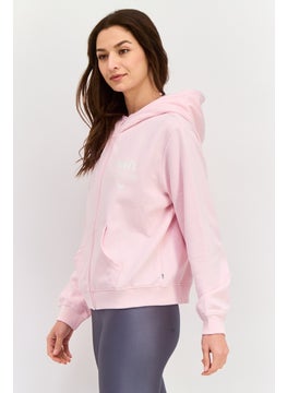 Levi's Women Hooded Brand Logo Sweatshirt, Pink  - Image 2