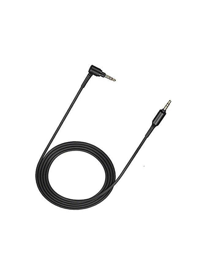 Zaboon - Replacement Audio Wh 1000X Headphone Aux Cable Cord Compatible With Sony Mdr Xb950Bt Mdr 1000X Wh 1000Xm2 Wh 1000Xm3 Wh Ch700N Mdr 100Abn Mdr 1A Mdr 1Adac Mdr Xb950N1 Wireless Headphones Black - Image 1