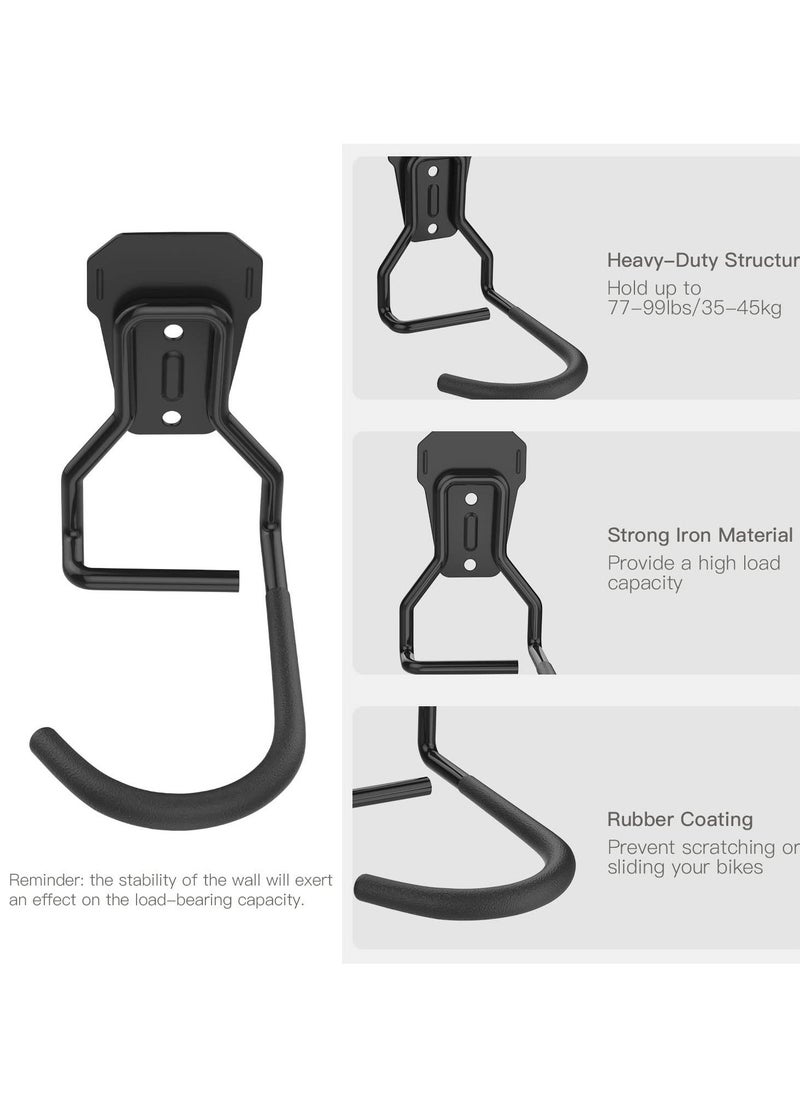 Generic Bike Wall Mount, Bike Hanger Rack, Heavy Duty Bike Hooks Wall Mount Rack Holder, Heavy Duty Bicycle Storage Hanger Vertical Stand for Garage  - Image 4