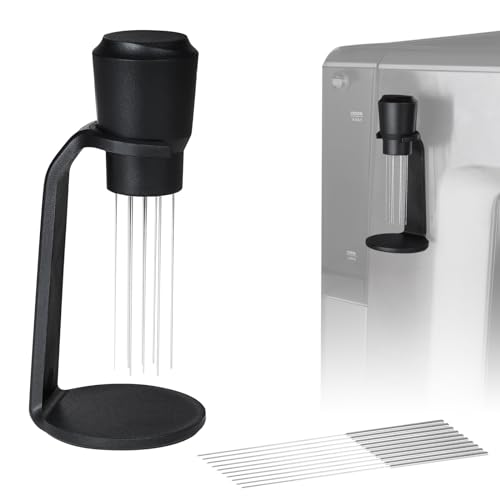 brikinte أداة WDT المحسّنة مع مغناطيس قوي لصانعة القهوة الإسبريسو Breville Barista، أداة توزيع الإسبريسو ملحقات الإسبريسو لملحقات Ninja Luxe Cafe - Image 1