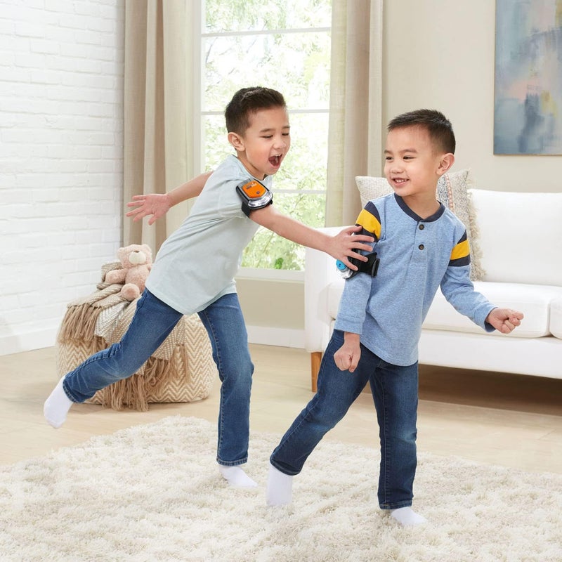 في تك VTech - KidiGo NexTag | يشمل 4 وحدات، أكثر من 20 لعبة | لعبة داخلية وخارجية، مدى 120 قدم بين الوحدات | جهاز ألعاب إلكتروني للأولاد والبنات من سن 5 سنوات فما فوق - Image 5