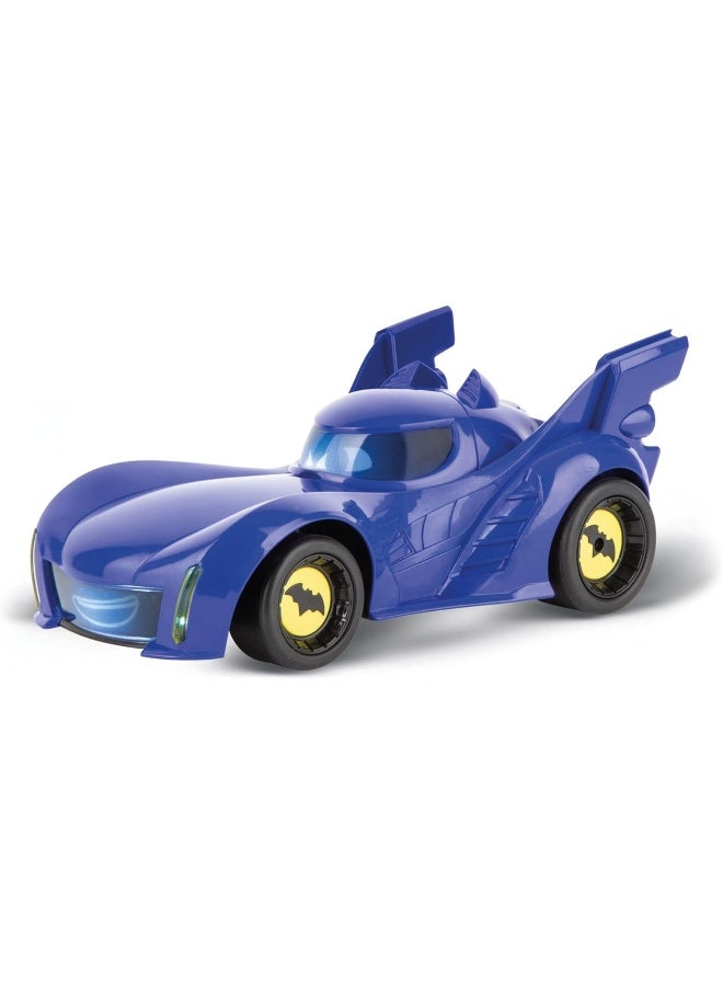 Carrera RC First Batwheels I Bam I 2.4GHz I Officially Licensed I Steering Wheel Controller with Logo Projector I LED Lights & Sound I Batman Figure Included I For Ages 3+ - Image 2