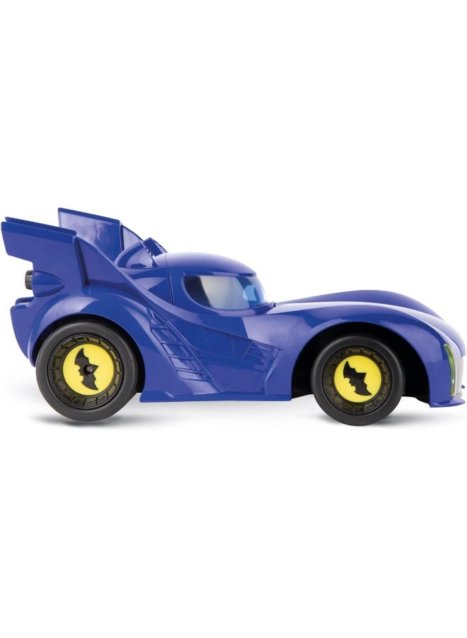 Carrera RC First Batwheels I Bam I 2.4GHz I Officially Licensed I Steering Wheel Controller with Logo Projector I LED Lights & Sound I Batman Figure Included I For Ages 3+ - Image 3