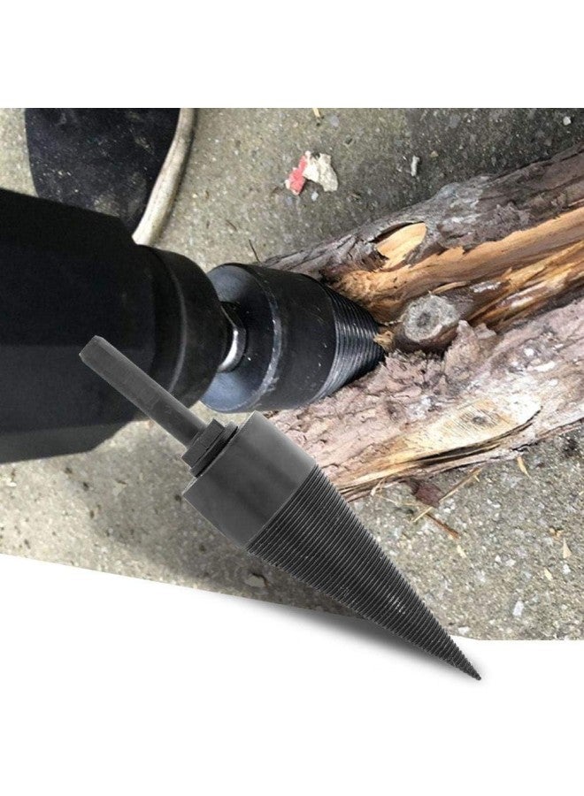 Shopping Spree Wood Split Log Splitter, Firewood Drill Bit Wood Splitter Household Firewood Spli Drill SDS Plus Shank for Electric Drill - Image 3