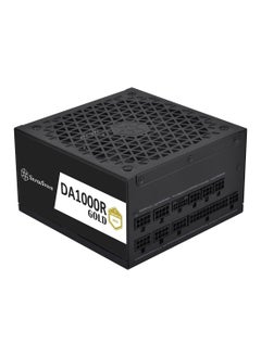 SilverStone DA1000R Fully Modular ATX Power Supply, Cybenetics Gold, 1000W Max Output Power, Gen5 12VHPWR PCIe Connector, 135mm Silent FDB Fan, Active PFC, SST-DA1000R-GM  - Image 1