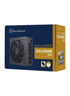 SilverStone DA1000R Fully Modular ATX Power Supply, Cybenetics Gold, 1000W Max Output Power, Gen5 12VHPWR PCIe Connector, 135mm Silent FDB Fan, Active PFC, SST-DA1000R-GM  - Image 2
