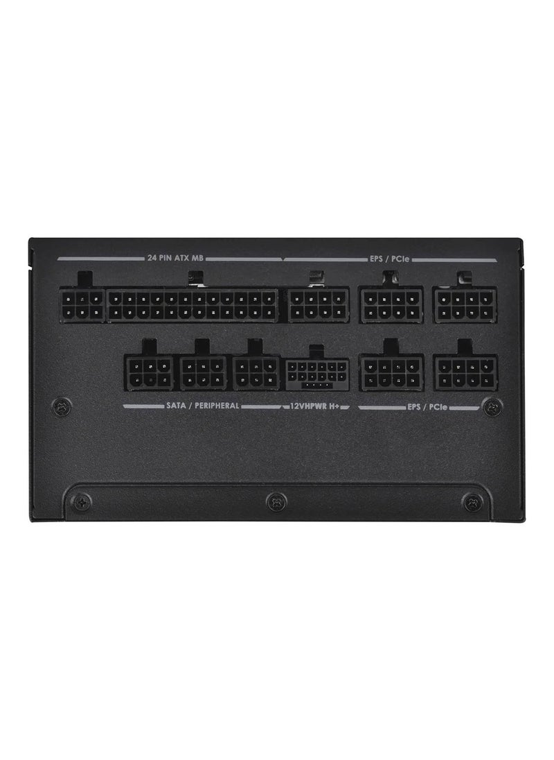 SilverStone - DA1000R Fully Modular ATX Power Supply, Cybenetics Gold, 1000W Max Output Power, Gen5 12VHPWR PCIe Connector, 135mm Silent FDB Fan, Active PFC, SST-DA1000R-GM - Image 1