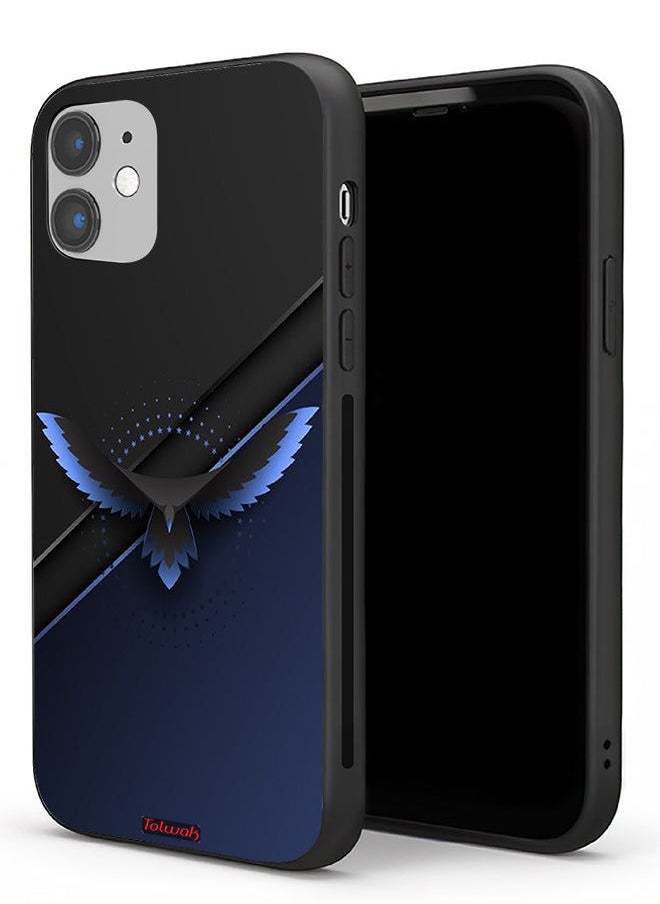 Tolwak Apple iPhone 11 Protective Case Eagle Digital Abstract Art  - Image 1