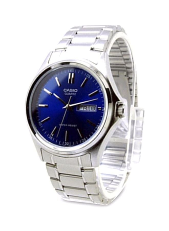 CASIO Men Stainless Steel Analog Watch MTP-1239D-2ADF - 30 mm - Silver - Image 4