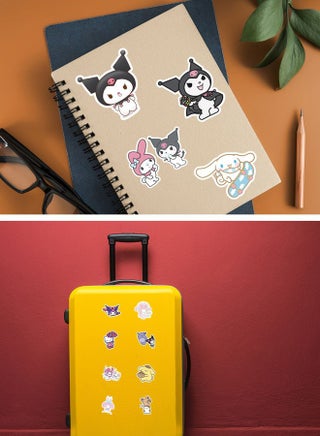 100Pcs Cartoon Anime Stickers Set for Laptop Phone Skateboard Suitcase DIY Scrapbook Decoration Gift for Kids Teens - view 5