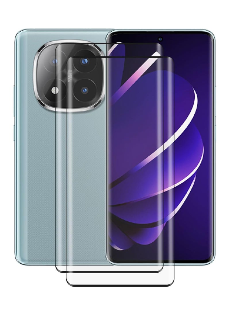 2 Pack 3D Screen Protector for Redmi Note 14 Pro+ 5G Full Coverage HD Clear Scratch Resistant,Bubble-Free for Xiaomi Redmi Note 14 Pro+ Screen Protector