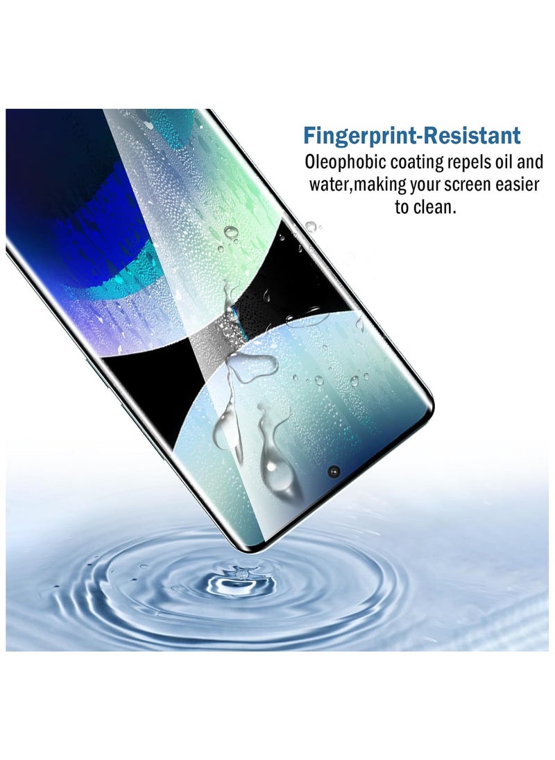 2 Pack 3D Screen Protector for Redmi Note 14 Pro+ 5G Full Coverage HD Clear Scratch Resistant,Bubble-Free for Xiaomi Redmi Note 14 Pro+ Screen Protector
