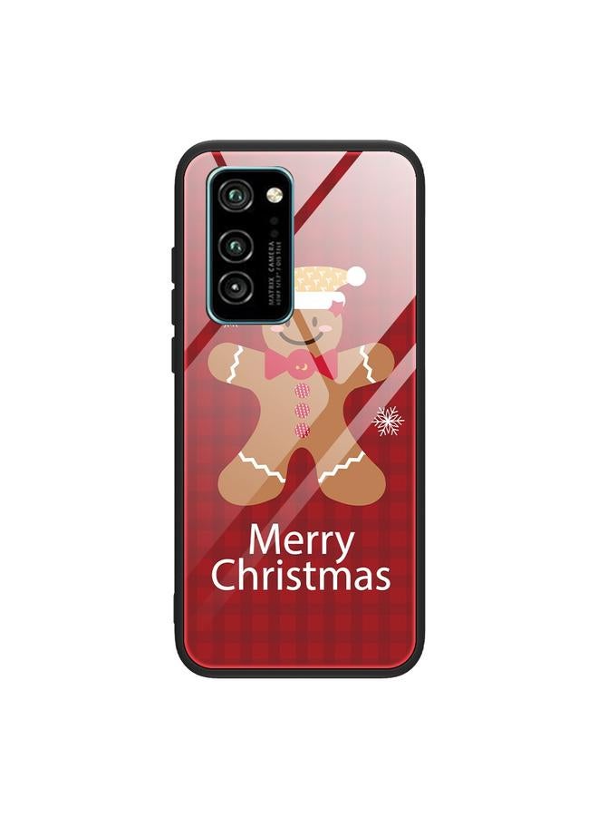 Zaboon Case For Honor V30 Pro Christmas Glass Phone Case - Image 1