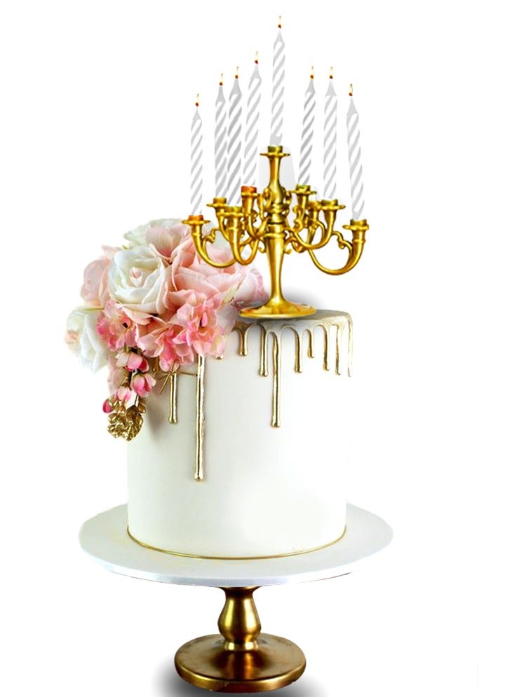 PARTY FUN Party Popper Roll 50CM with Candle Stand 9 Candle Holders & 9 Candles Perfect for Birthdays Weddings Holidays & Special Occasions Complete Celebration Kit for a Festive Atmosphere  - Image 5