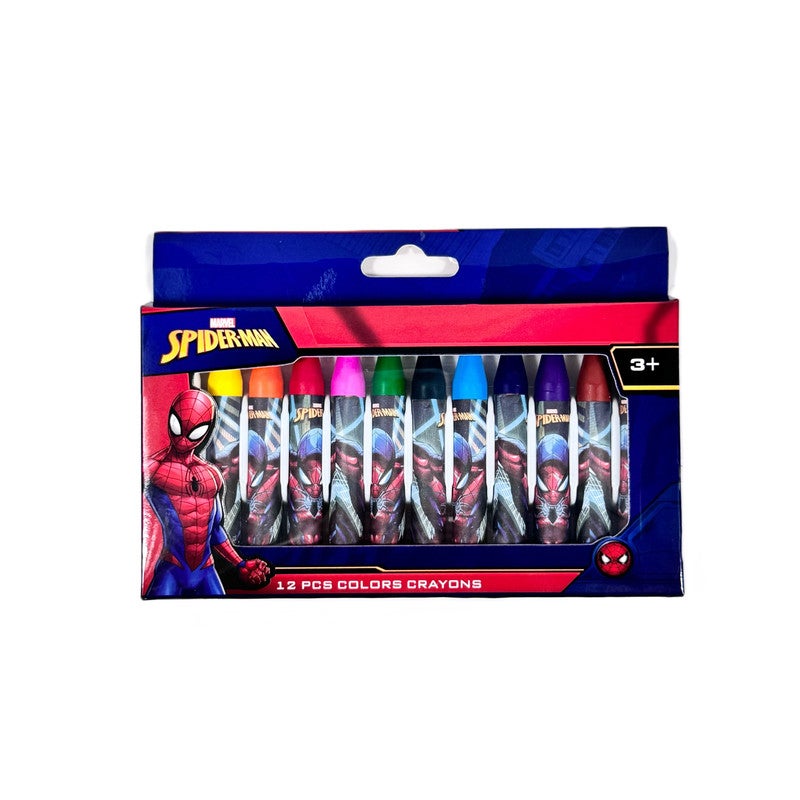 Marvel Spider-Man Beyond Limits Crayons 12Pc Set - Image 1