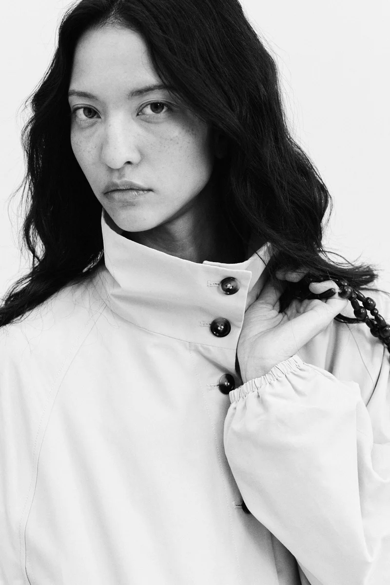 H&M Oversized bubble-hem jacket
