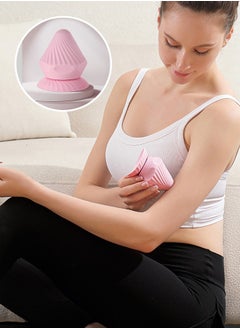 Occuwzz Manual Massage Ball with Suction Cup | Trigger Point Therapy for Deep Tissue & Myofascial Release | Stress Relief for Muscle Nodules - Pink  - Image 1