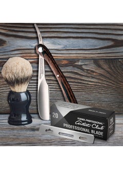 Feather Feather Artist Club Professional Single Edge Razor Blades - (20 Count) - Single Straight Edge Razor Blade Refills for Shaving With Straight Edge Razors - For Men & Barbers  - Image 3