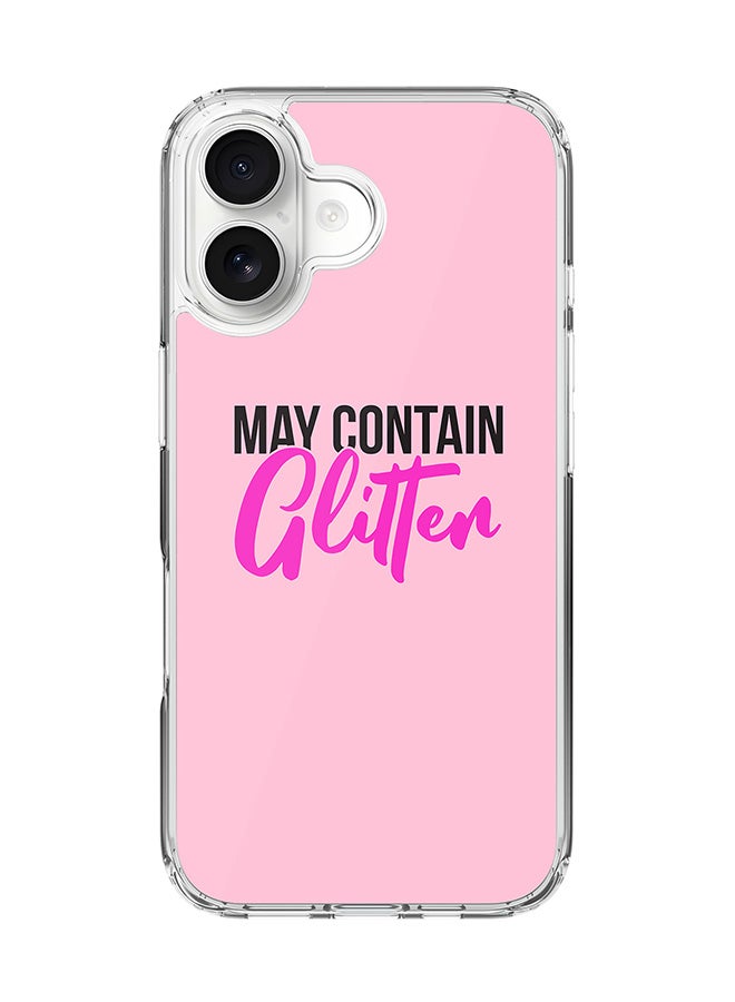 Stylizedd Classic Clear MagSafe Case for iPhone 17 , Hybrid Soft Case Flexible Edges Anti Drop TPU PC Gel Thin Transparent Cover [ Designed for iPhone 17 ] - May contain Glitter