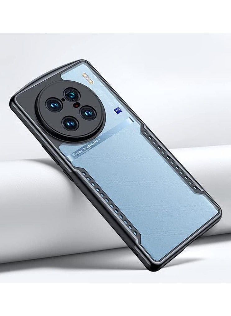 General Shockproof Case Compatible with Vivo X90 Pro Plus Case,Fingerprint-free Heat Dissipation Back Phone Cover  - Image 1