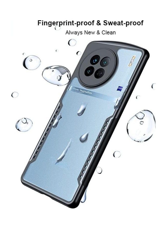 General Shockproof Case Compatible with Vivo X90 Pro Plus Case,Fingerprint-free Heat Dissipation Back Phone Cover  - Image 2